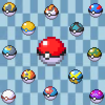 pixelmon pokeballs