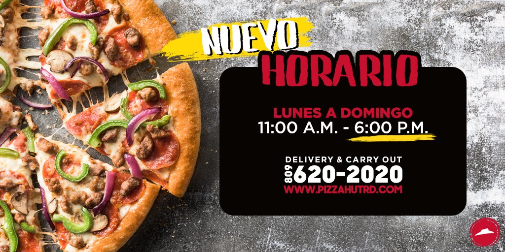 pizza hut horario