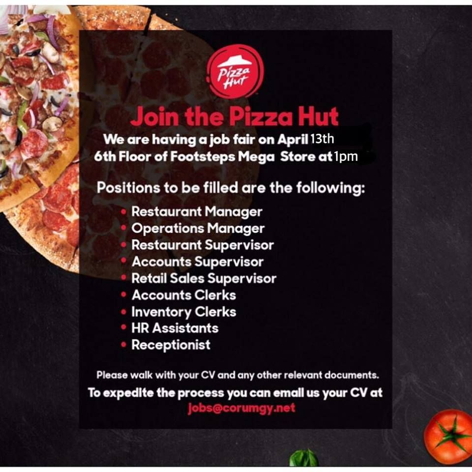 pizza hut jobs