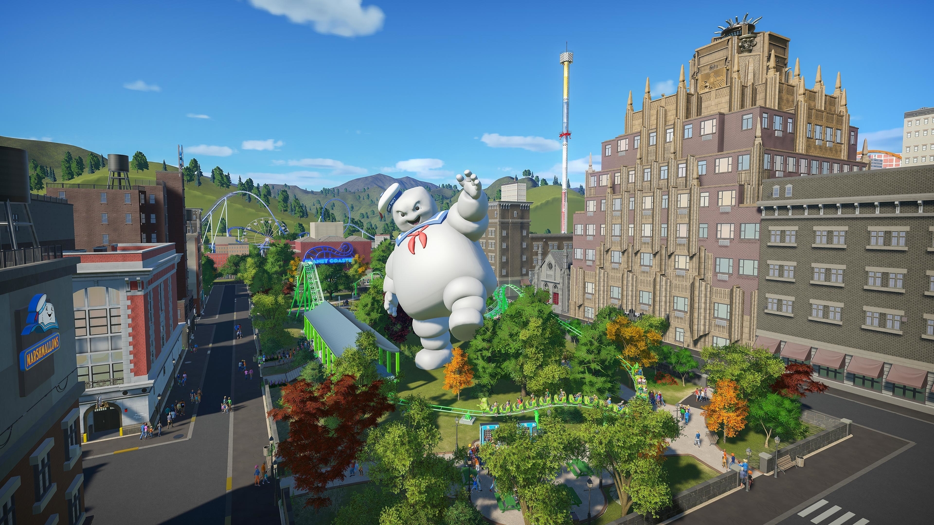 planet coaster ghostbusters