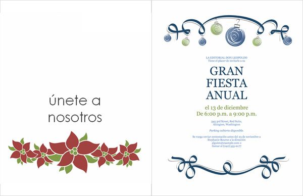 plantillas de invitacion para word gratis