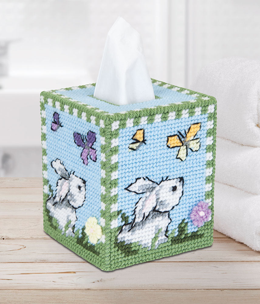 plastic tissue box cover