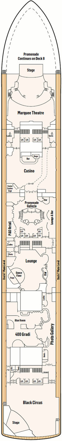 p&o pacific adventure deck plans