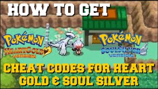 pokemon gold heart cheat codes