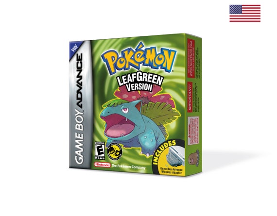 pokemon leaf green gameboy advance