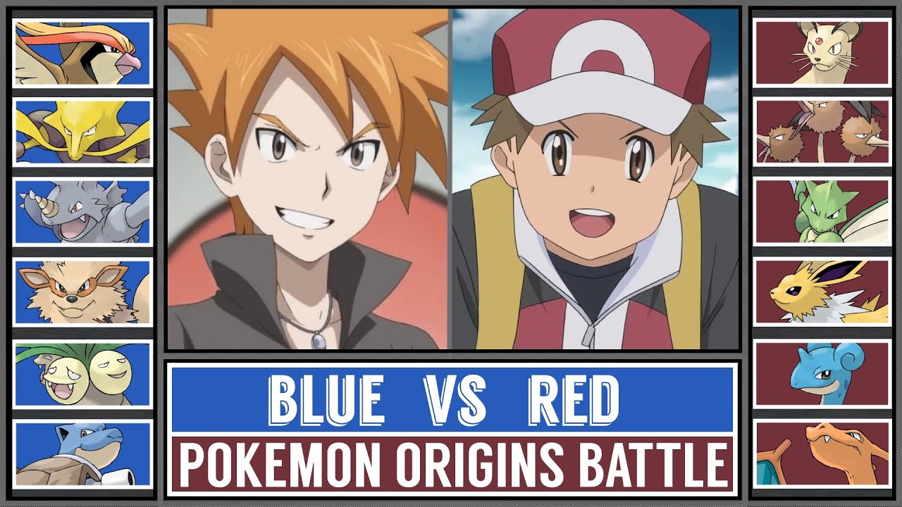 pokemon origins red vs blue