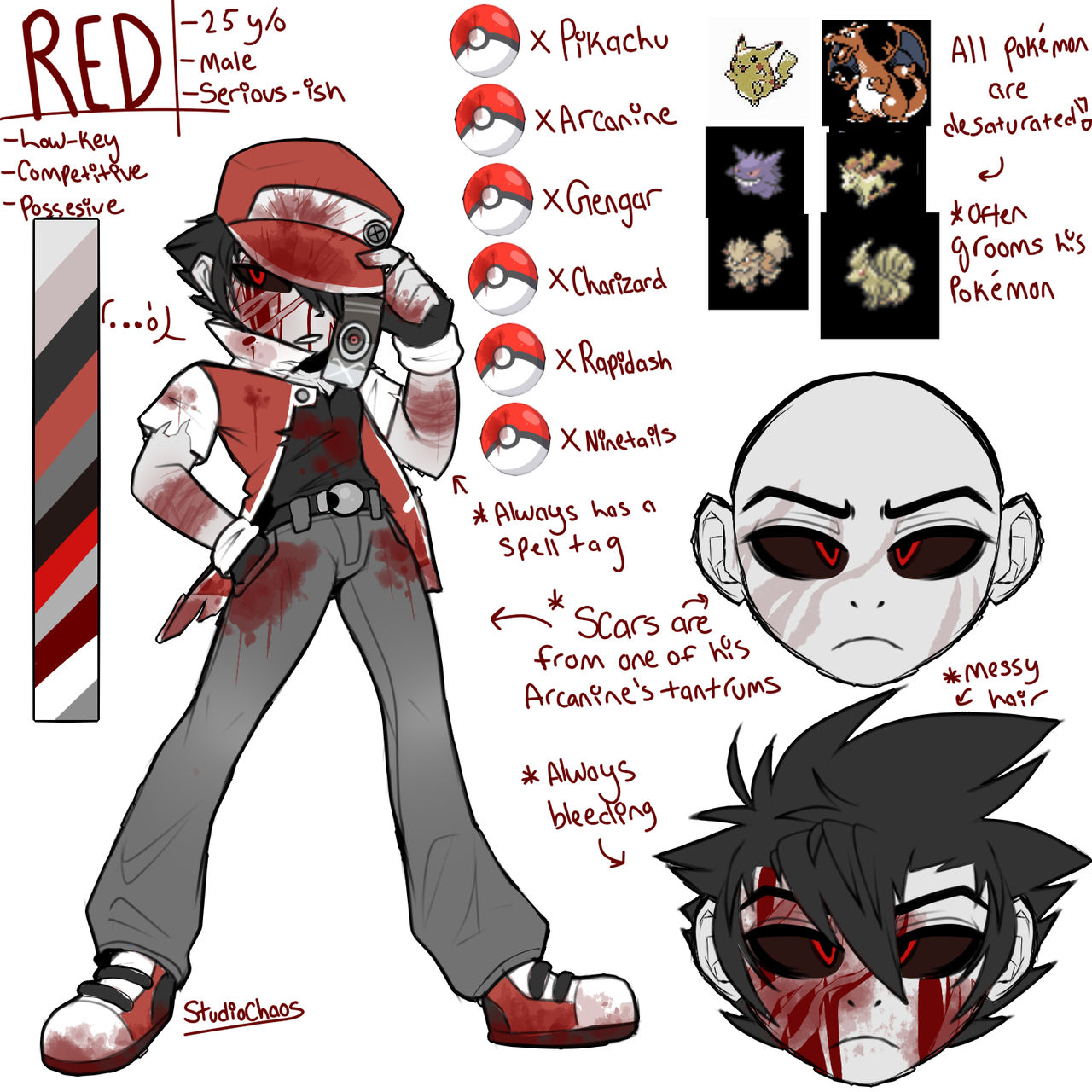 pokemon red creepypasta