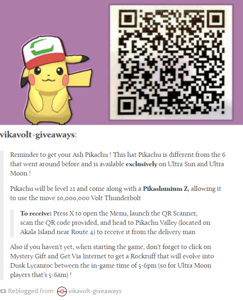 pokemon sun qr