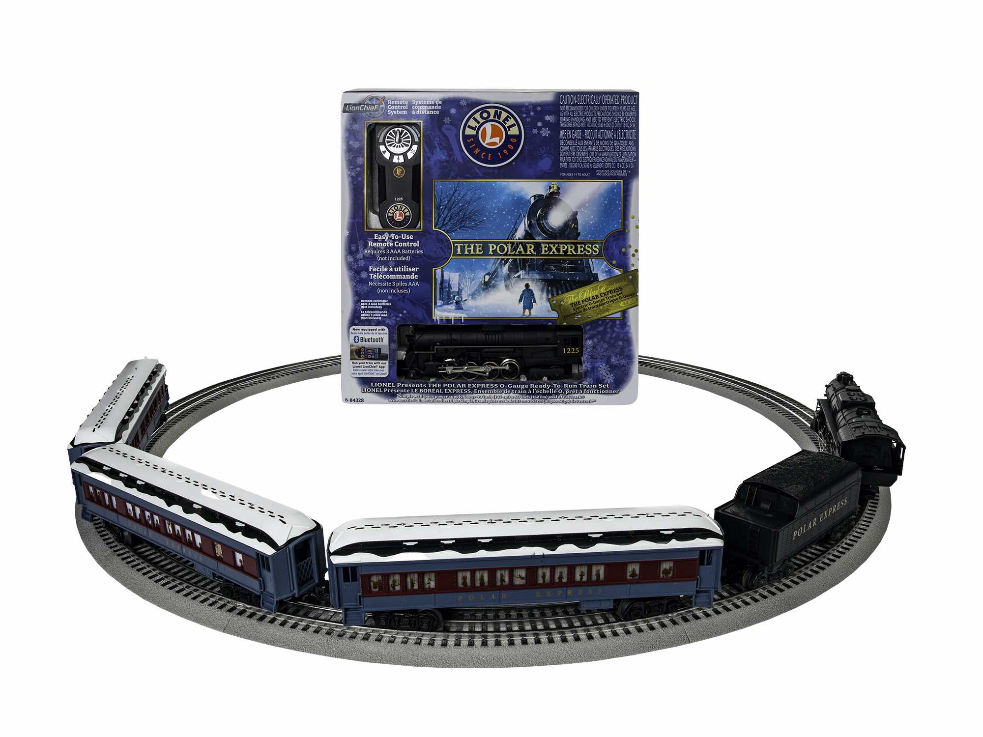 polar express train set