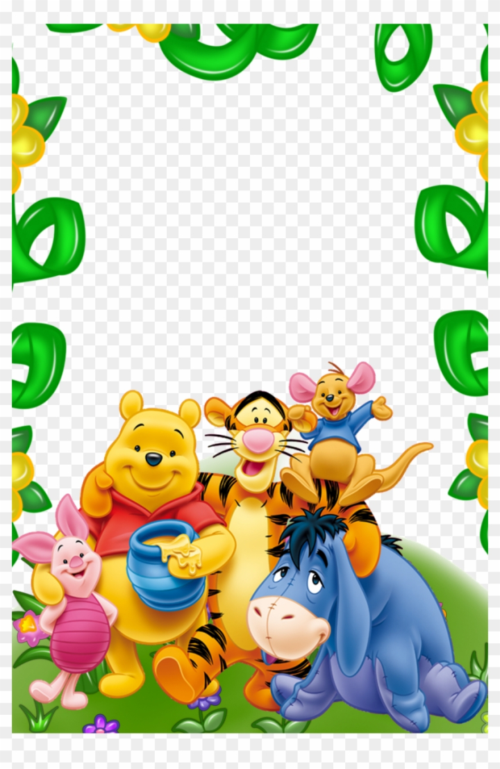 pooh border design