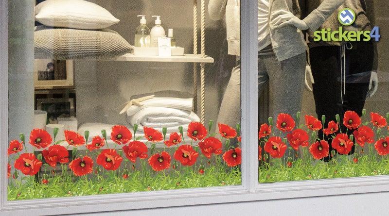 poppy window display ideas