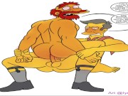 porn simpsons gay