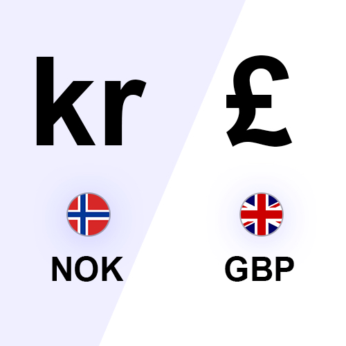 pound to norwegian kroner