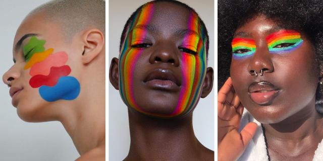 pride face paint ideas