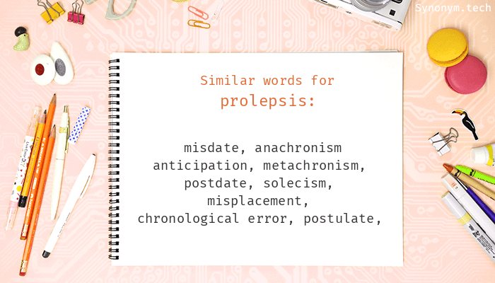 prolepsis meaning