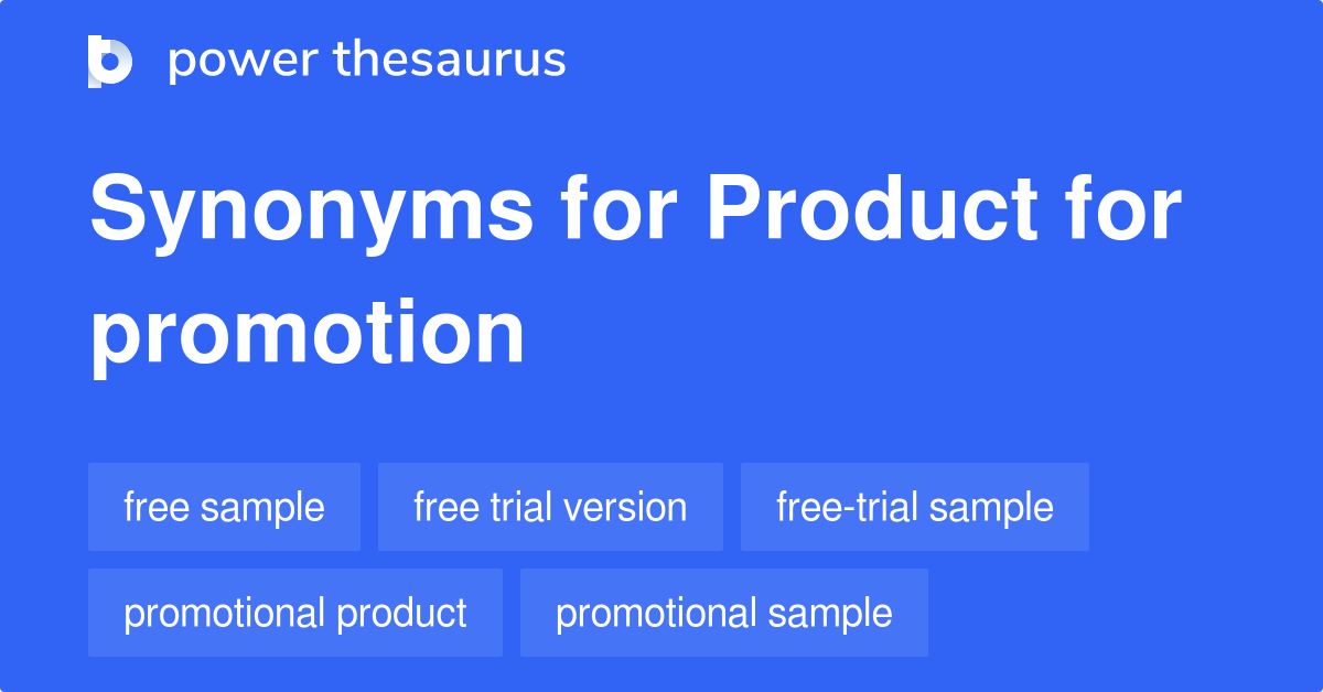 promotion synonyms