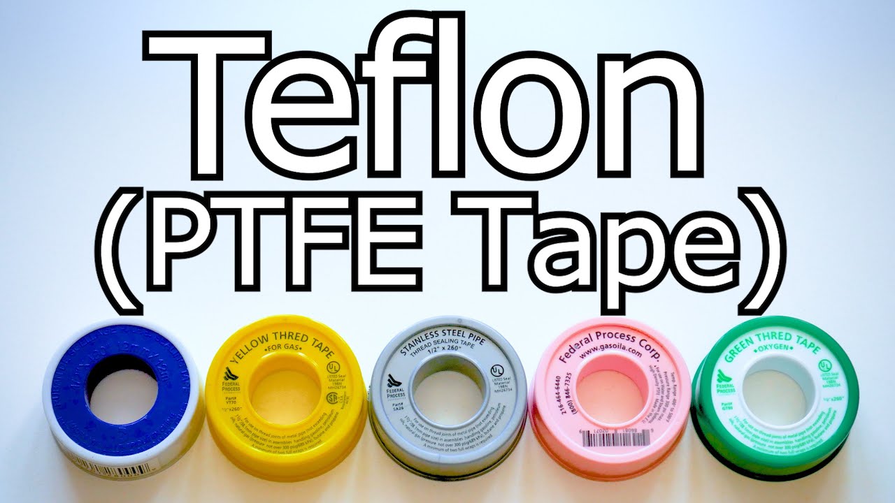 ptfe tape red vs blue