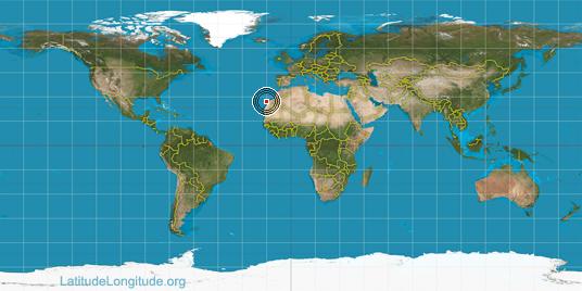 puerto rico latitude and longitude