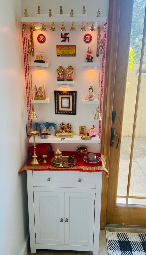 puja room decoration items