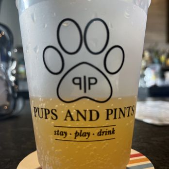 pups and pints near me