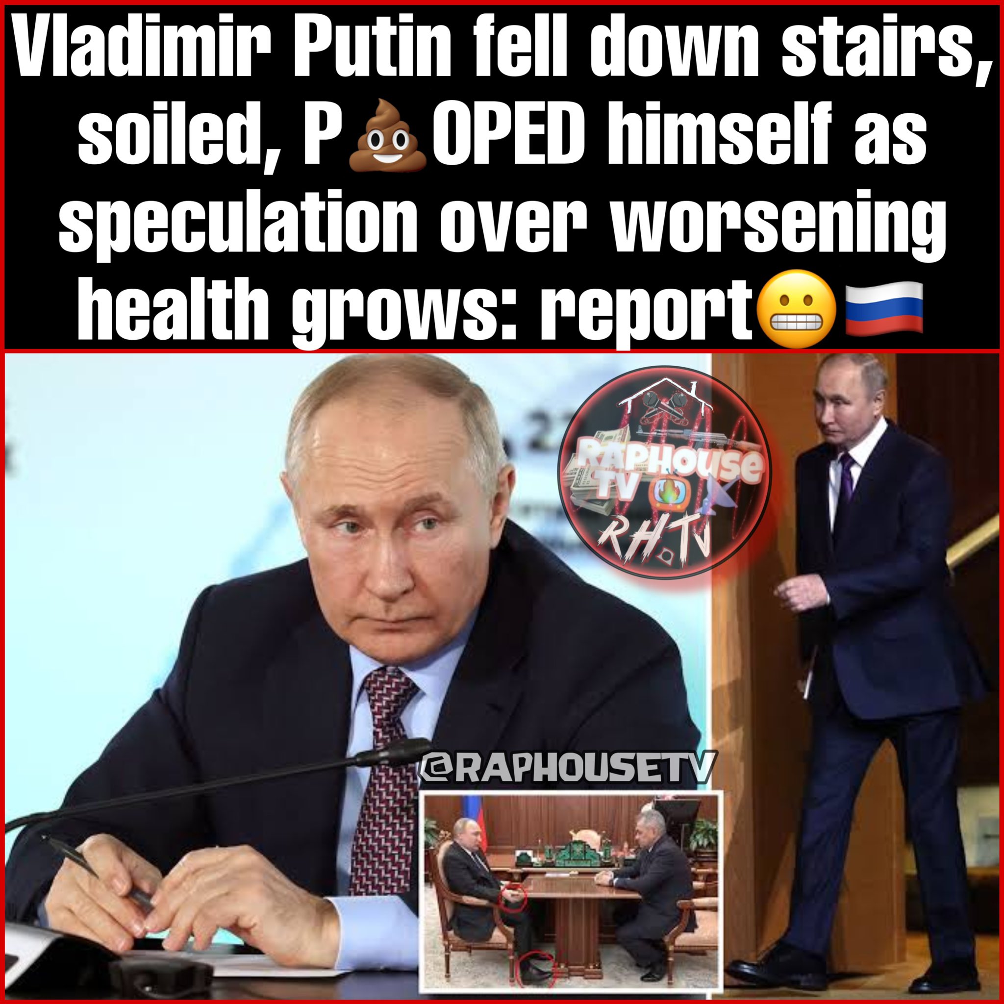 putin poop pants