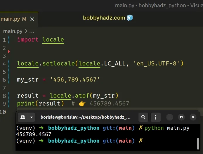 python convert string to float