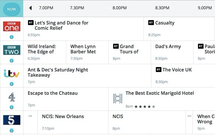 radio times tv listings guide