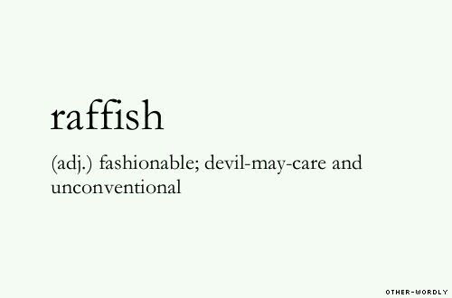 raffish definition