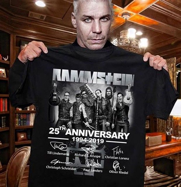 rammstein band t shirts