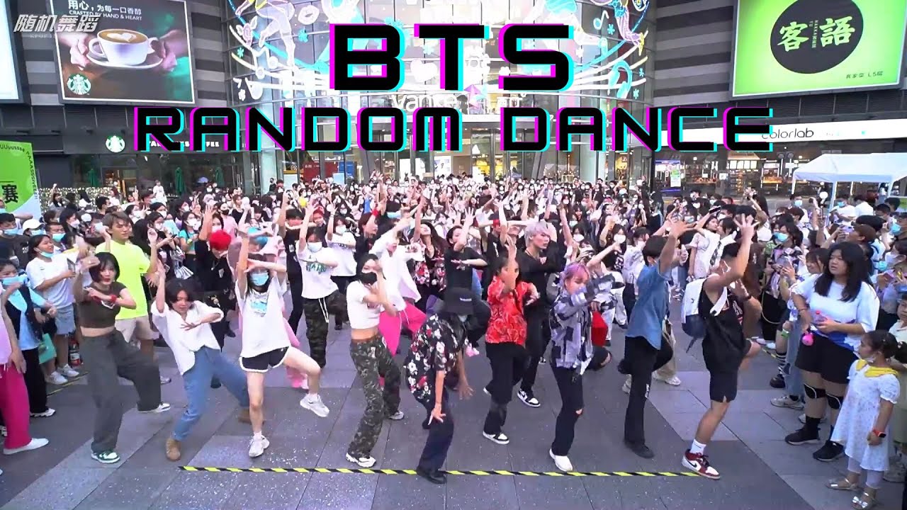 random dance kpop bts