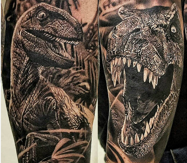 raptor tattoo