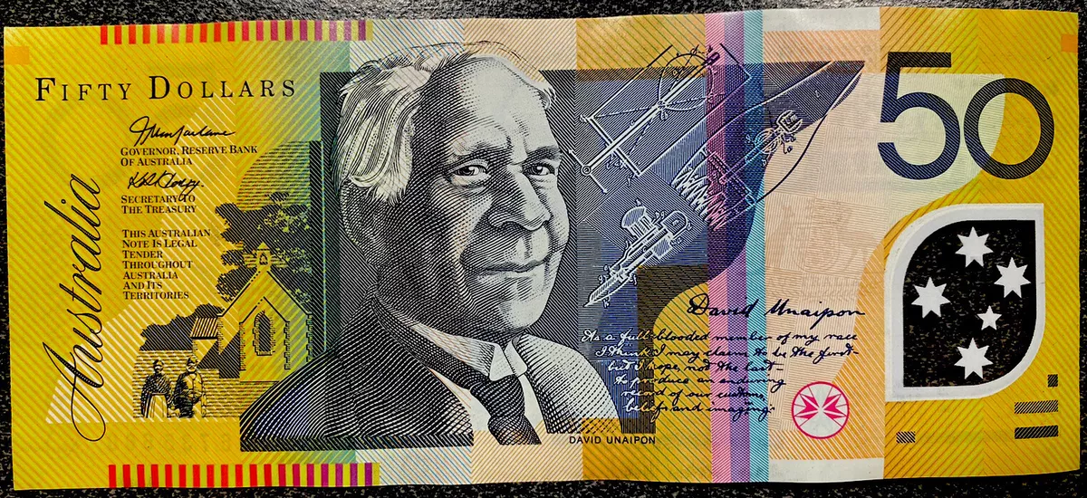 rare $50 dollar note australia