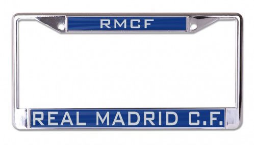 real madrid license plate