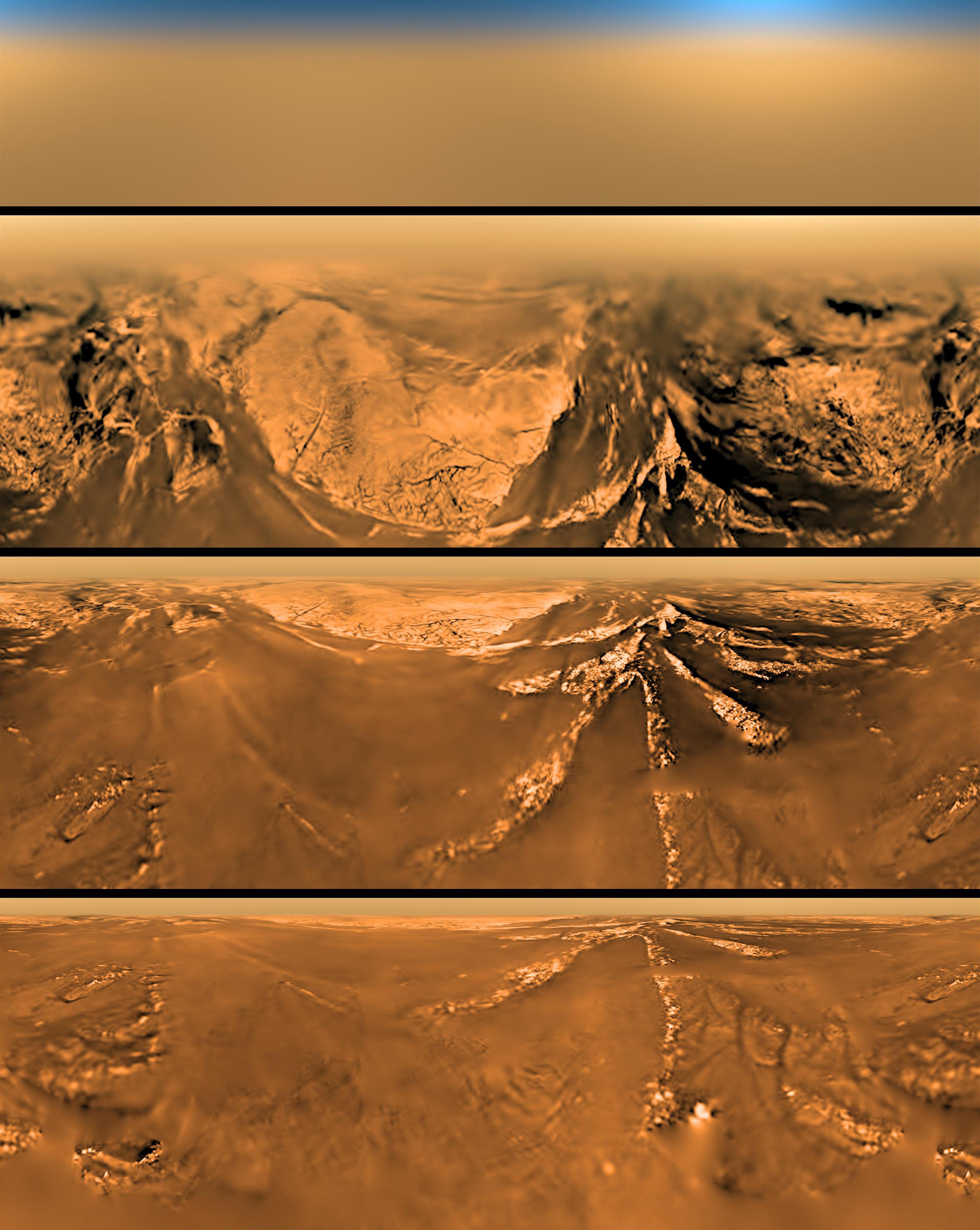 real pictures of titan moon