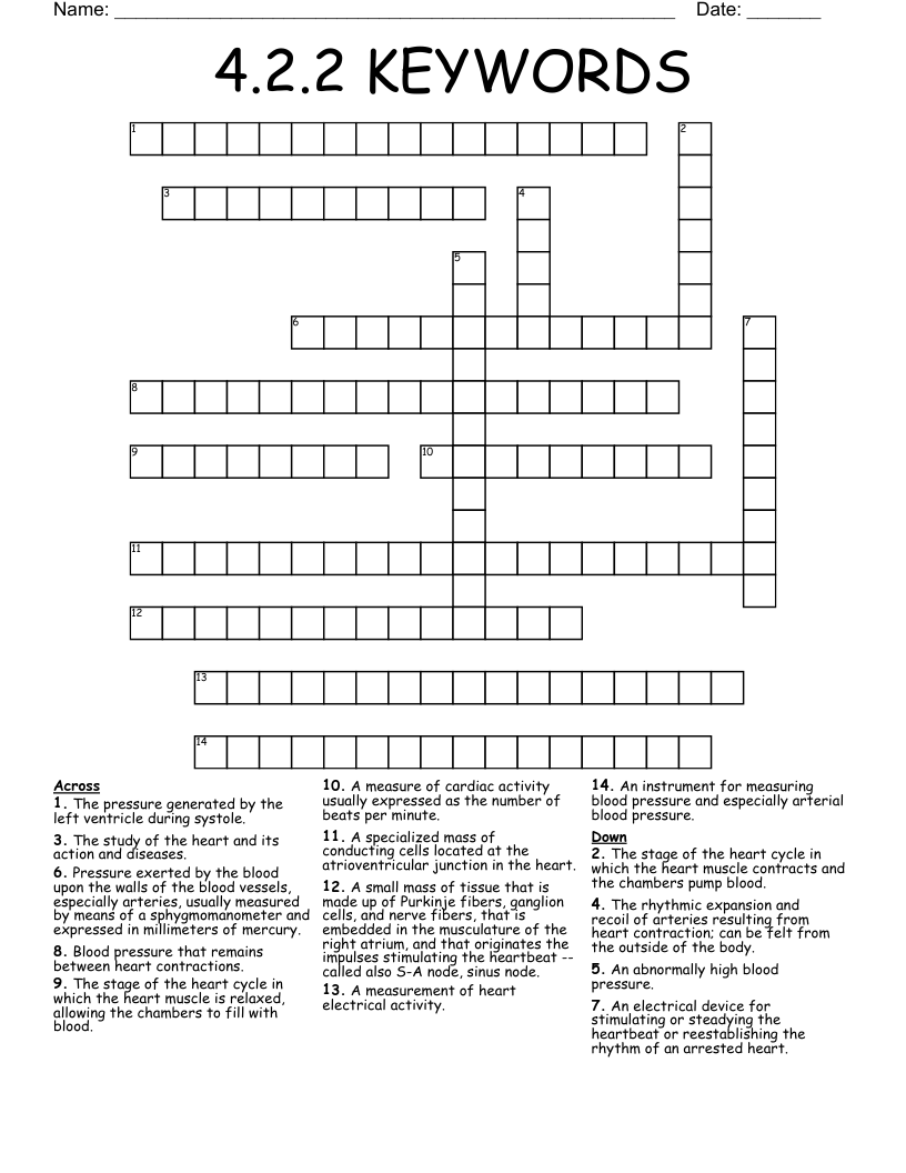 recoil crossword clue