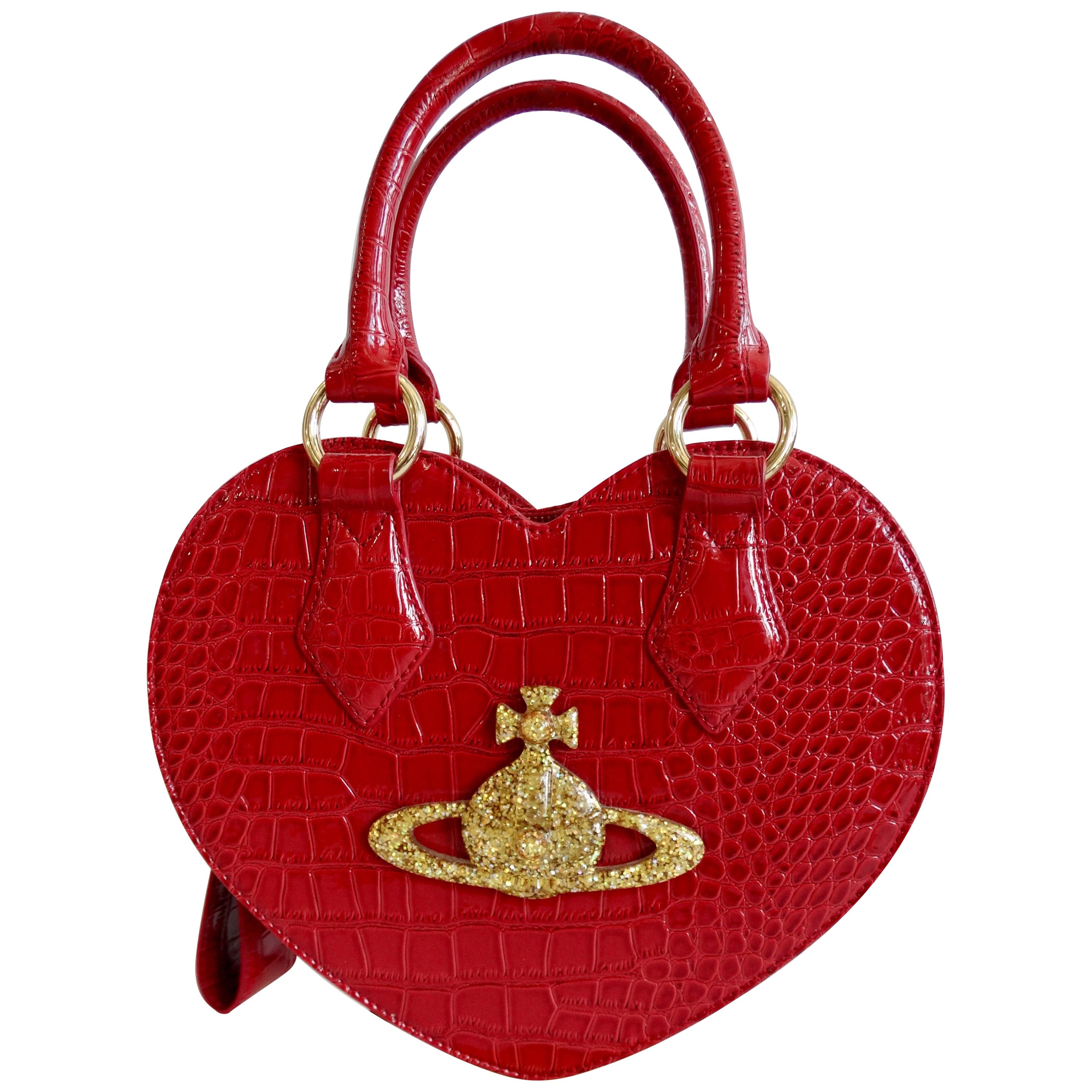 red vivienne westwood handbag