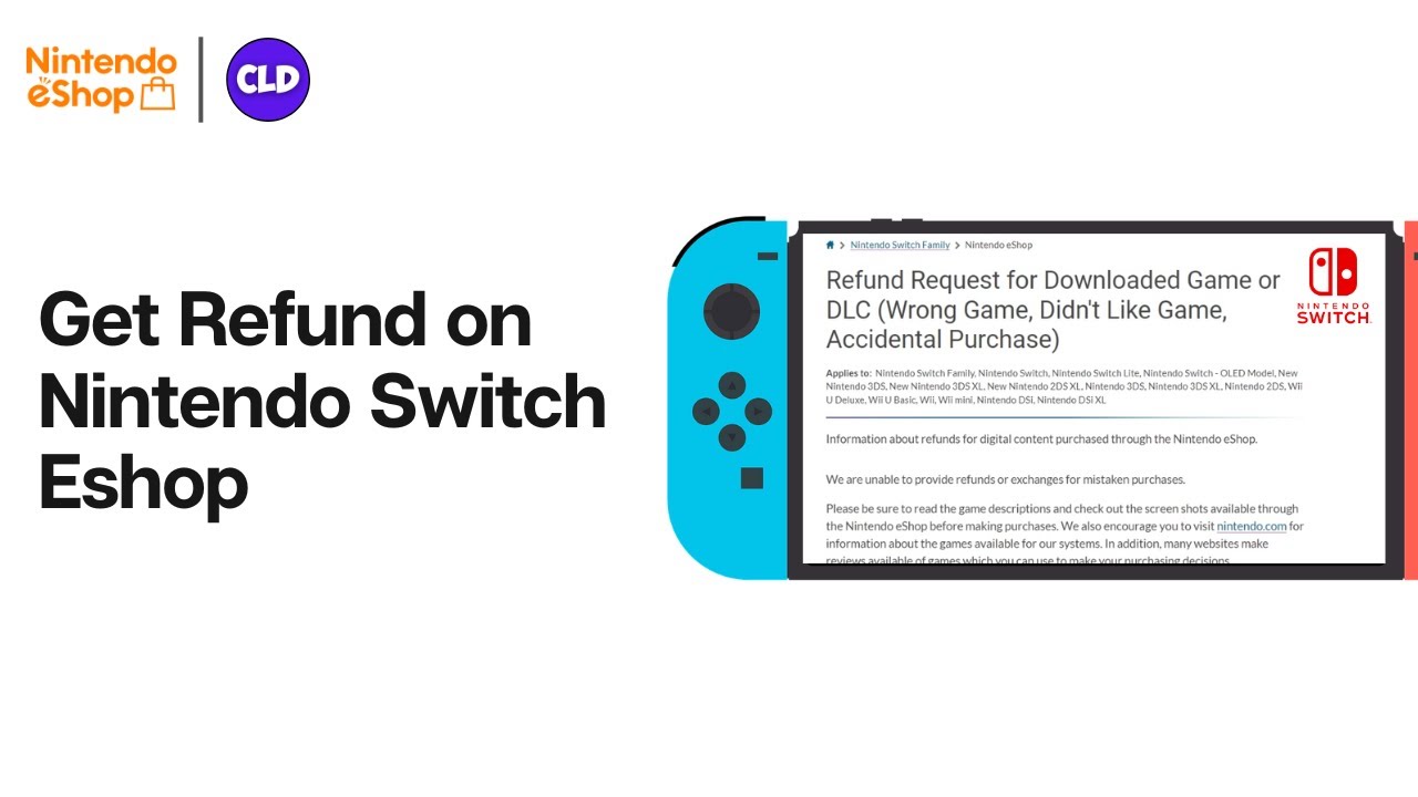 refunds on nintendo eshop