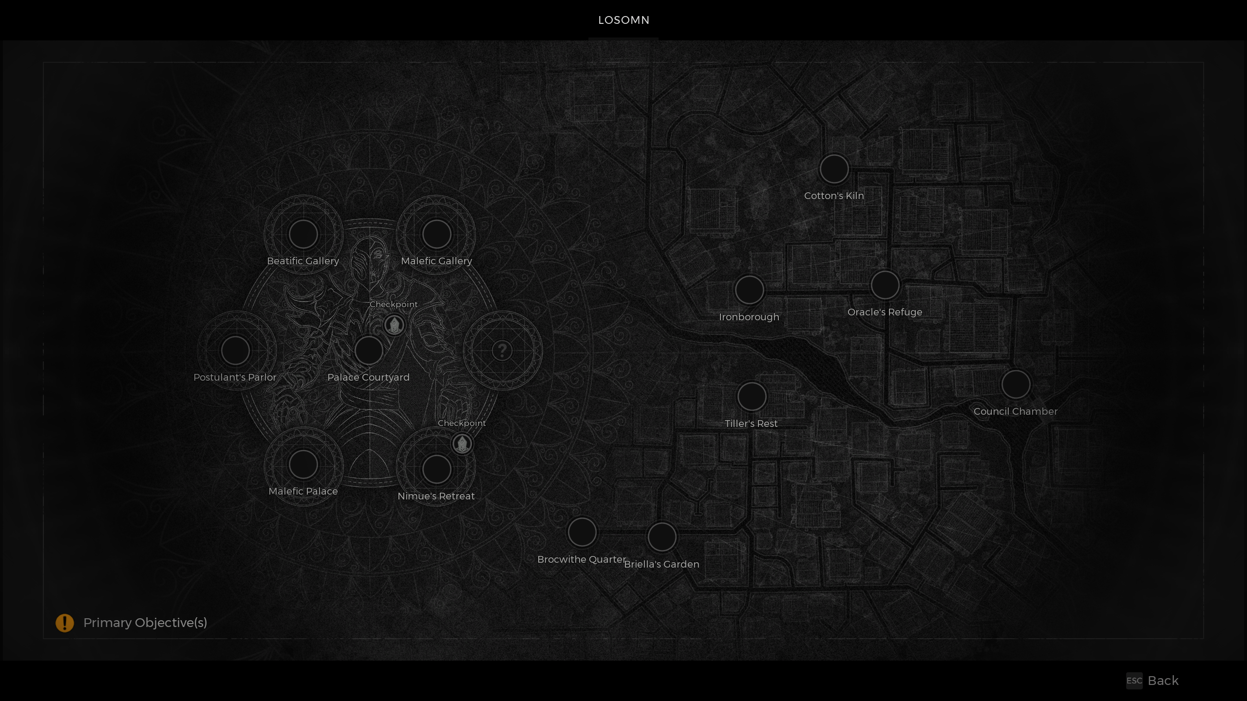 remnant 2 losomn map