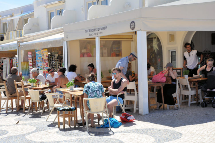 restaurants praia da luz