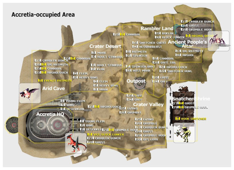 rf online monster location