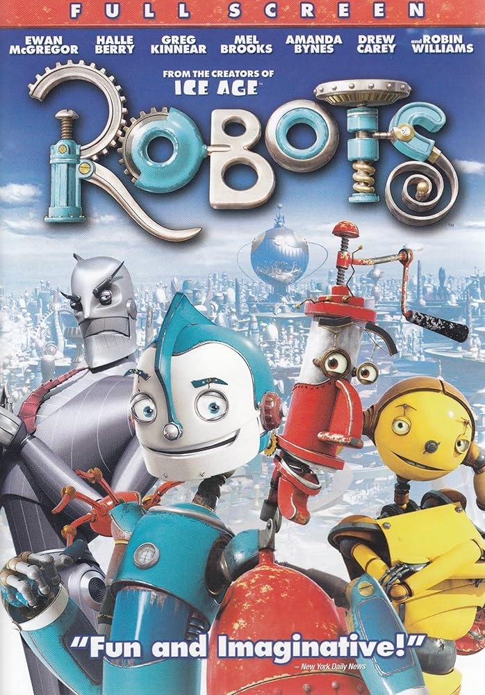 robots movie dvd