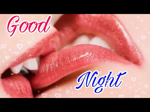 romantic good night video