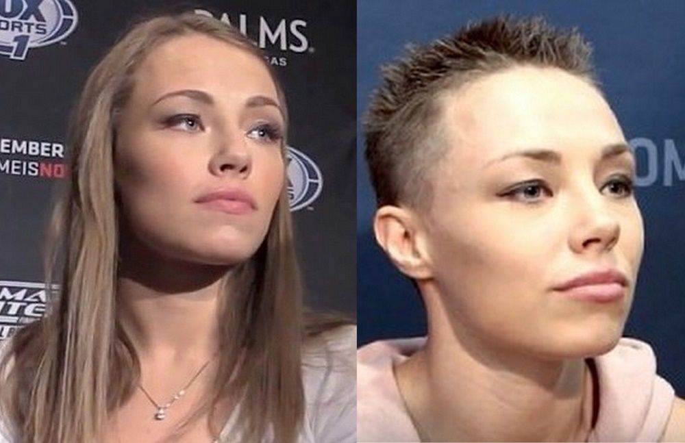 rose namajunas long hair