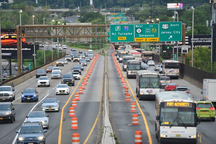 route 495 north traffic