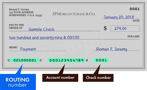 routing number 021000021