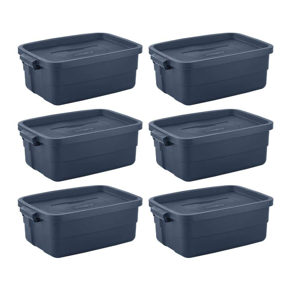 rubbermaid large storage bins