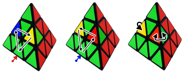 rubik triangle solver