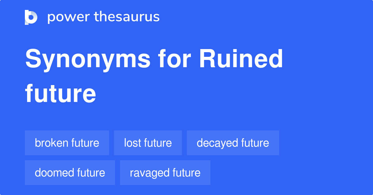 ruin synonym