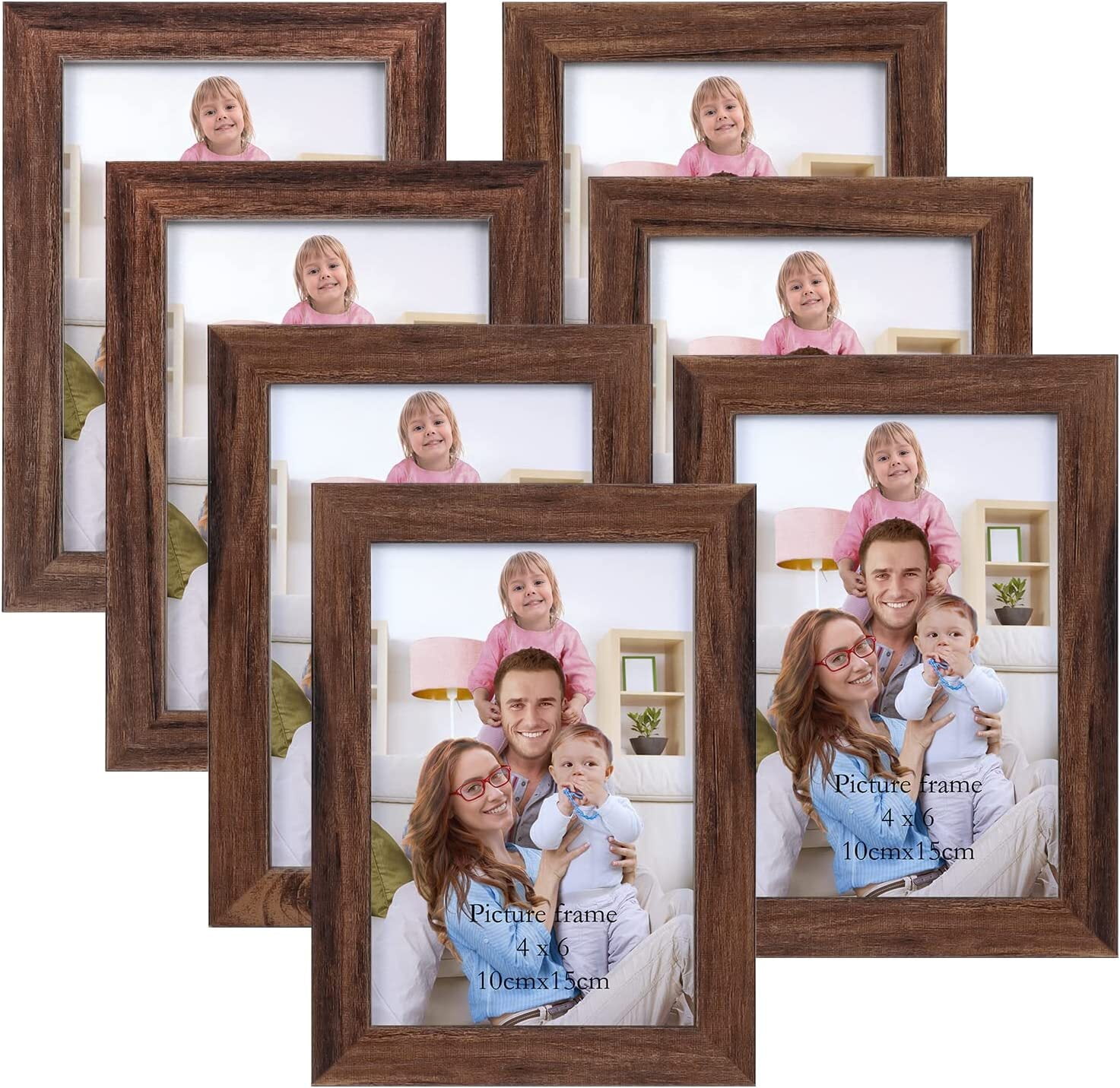 rustic 4x6 picture frames