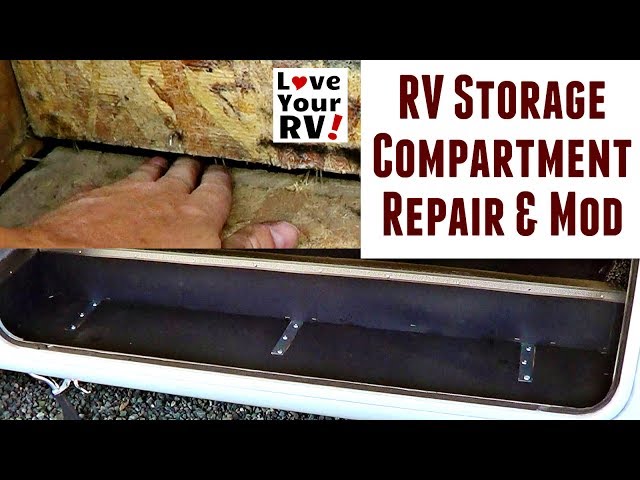 rv storage compartment replacement